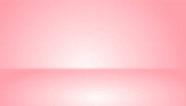 Yumuşak pembe stüdyo odası arka planı