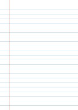 Not defteri arkaplanı. Çizgili defter kağıdı