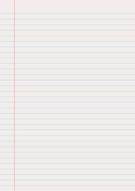 Not defteri arkaplanı. Çizgili defter kağıdı