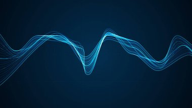 Mavi sırtüstü dengeleyicinin dalgaları