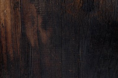 Koyu ahşap kaplama arka plan, kahverengi tahta arka plan. Ahşap yüzey