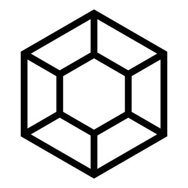 Beyaz arkaplanda elmas simgeleri izole edildi