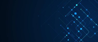 Devre çizgileri ve noktaları birleştir. Ağ teknolojisi ve Bağlantı kavramı. Yerel ağ düğümleri bağlantıları