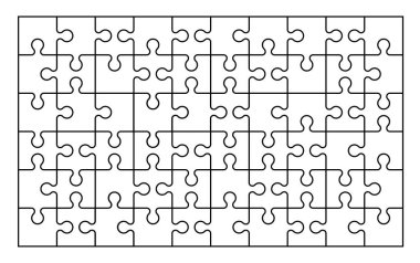 Bulmaca deseninin basit parçaları