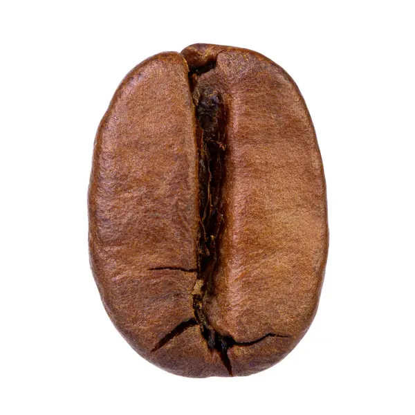 Kahve çekirdeği beyaz arka planda izole edilmiş, kırpma yolu