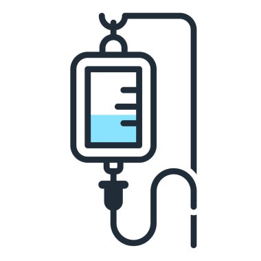 İnfüzyon simgesi, serum torbası simgesi