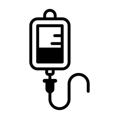 İnfüzyon simgesi, serum torbası simgesi