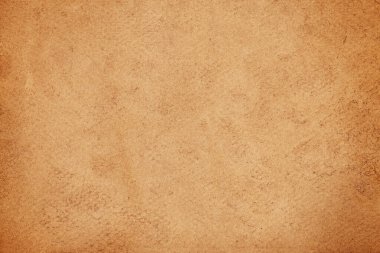 Eski kağıt kumaş yüzey arka planı. Kahverengi kağıt buruşmuş doku