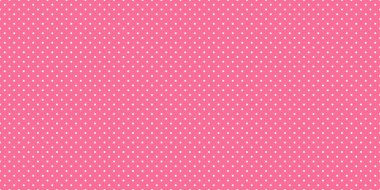 Pembe arka planda pürüzsüz beyaz benekli desen