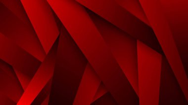 Kırmızı geometrik vektör arka plan, kapak tasarımı, afişi, reklam için kullanılabilir
