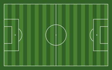 Futbol sahası. desenli çimen futbol
