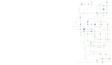 Dijital teknoloji geçmişi. Teknoloji hattı kavramı. Devre tahtası arka plan teknolojisi
