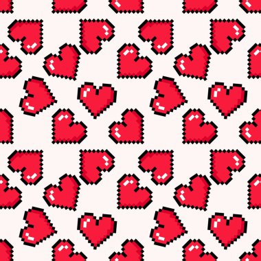 Piksel kalpler pürüzsüz kalıp arkaplanı