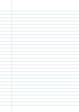 Not defteri arkaplanı. Çizgili defter kağıdı