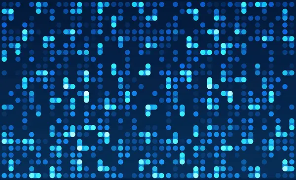 Dijital teknoloji geçmişi. Dijital veri mavi desenli piksel arkaplanı noktalar