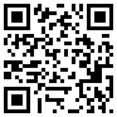 Beyaz arkaplanda izole edilmiş qr kod simgesi