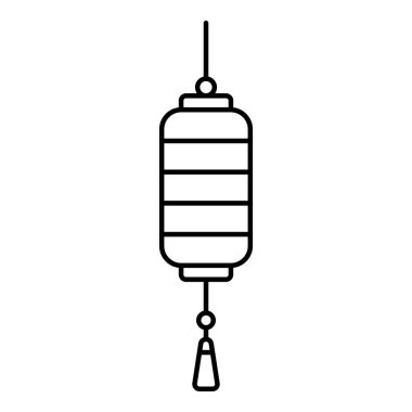 Çin feneri. Japon Yeni Yıl Kırmızı Lambası