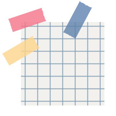 Çeşitli kâğıt notlar. Beyaz arkaplan üzerindeki yapılacak işler listesi için boş kağıt notu