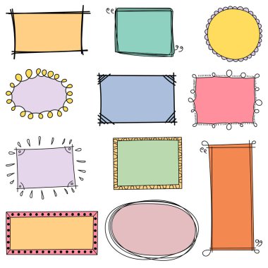 El çizimi basit çerçeve