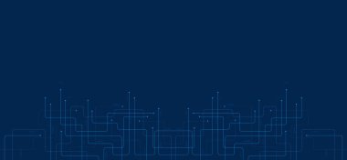 Dijital teknoloji geçmişi. Teknoloji hattı kavramı. Devre tahtası arka plan teknolojisi