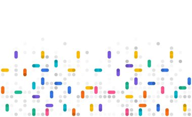 Gri nokta pikseli modern kenar arkaplanı