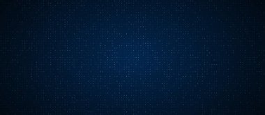 Dijital teknoloji geçmişi. Dijital veri nokta mavi desen piksel arkaplanı 