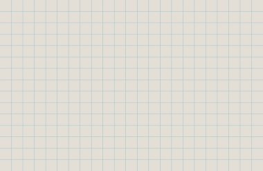 Izgaralı boş defter sayfası