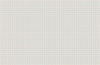 Izgaralı boş defter sayfası