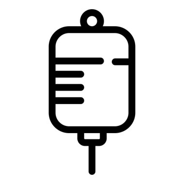 Serum torbası simgesi, İnfüzyon Simgesi 