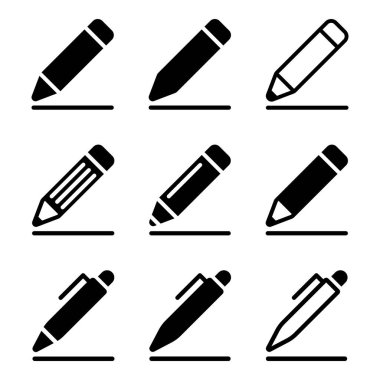 Peni con ve Kalem simgesi 