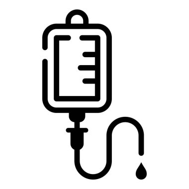 Serum torbası simgesi, İnfüzyon Simgesi 