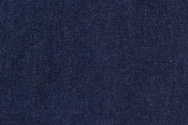 Detaylı dokuması olan koyu mavi kot kumaş, moda ve tasarım için klasik tekstil kumaşı.
