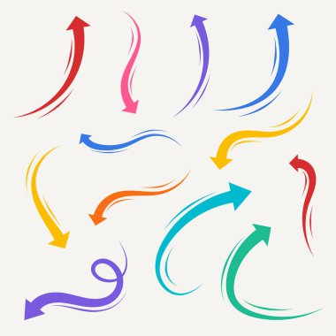 El çizimi ok simgesinin kümesi