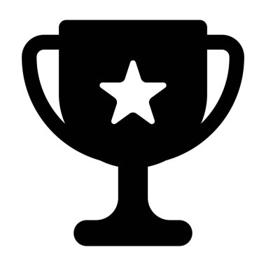 Kupa ikonu. Kazanan Kupa simgesi