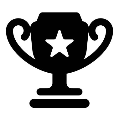 Kupa ikonu. Kazanan Kupa simgesi