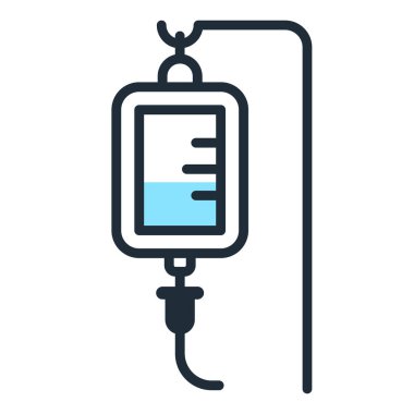 İnfüzyon simgesi, serum torbası simgesi