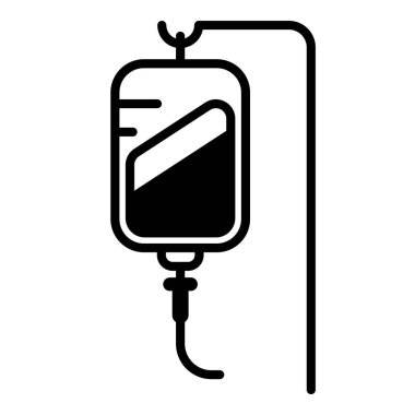 İnfüzyon simgesi, serum torbası simgesi