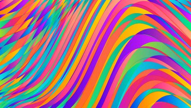 Soyut renkli geometrik arkaplan. Broşürler, broşürler, dergiler, afişler vs. için şablon 