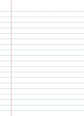 Not defteri arkaplanı. Çizgili defter kağıdı