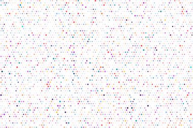 Soyut renkli rastgele noktalar arkaplanı