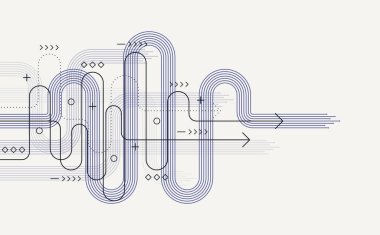 Soyut ok yönü. Teknoloji geçmişi. Yüksek hız. Yüksek teknoloji.
