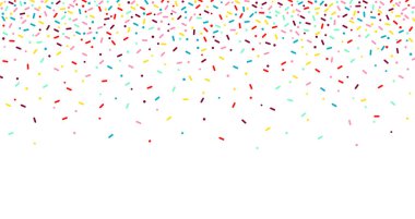 Renkli serpiştirme pankart arka planı, renkli düşen dekoratif serpiştirme arka planı