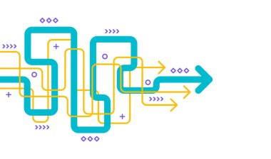 Soyut ok yönü. İş yatırımından başarıya. finansal veri grafiği stratejisi. Teknoloji geçmişi. Yüksek hız.