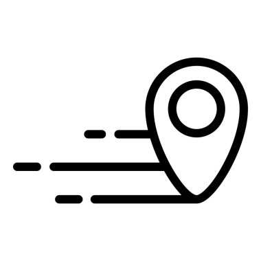 Coğrafi konum haritası, harita pin konumu