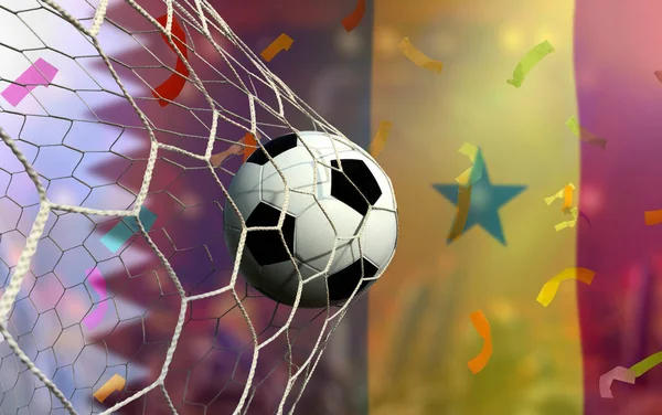 Coupe Football Entre Qatar Sénégal — Photo