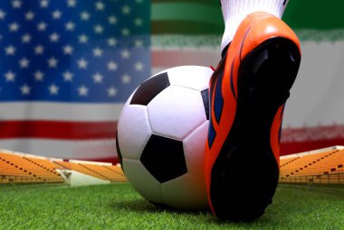 Ulusal Amerika ile İran arasındaki futbol kupası yarışması