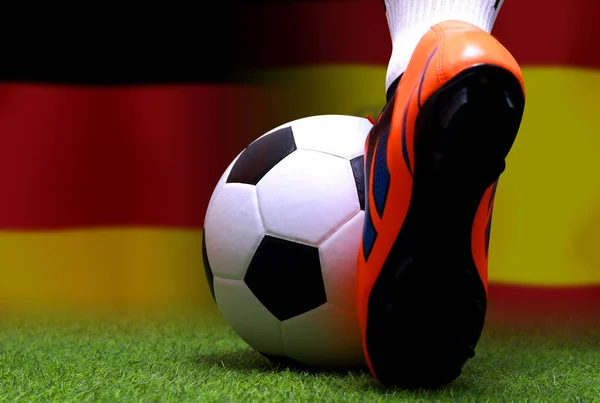 Football Cup Competition National German National Span — Stock Photo, Image