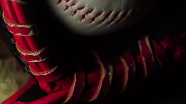 Baseball Vybavení Pohyblivým Světlem — Stock video