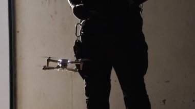 Polis, güvenlik kontrolünde İHA 'yı kullandı