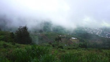 Tayland 'daki Phu Thap Buek Ulusal Parkı' nda dağ katmanı manzarası